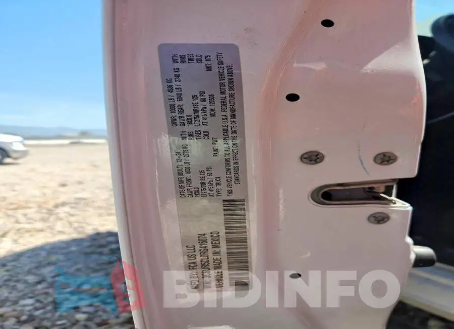 3C6UR5CL0RG416074 Photo# 12