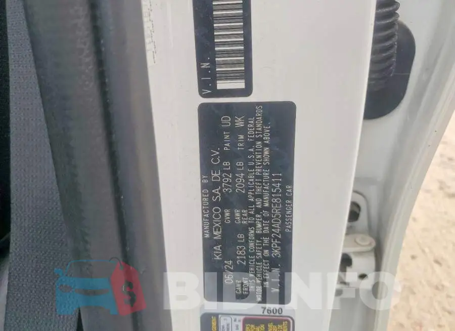 3KPF24AD5RE815411 Photo# 12