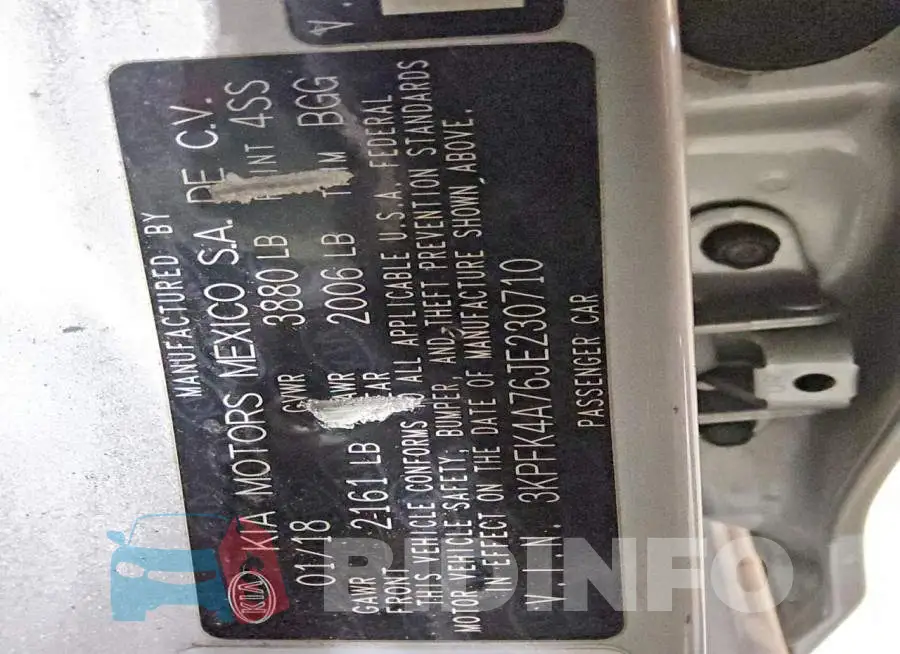 3KPFK4A76JE230710 Photo# 12