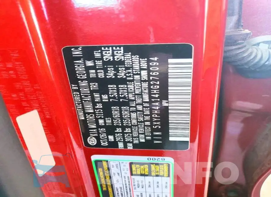 5XYPH4A14HG276094 Photo# 12