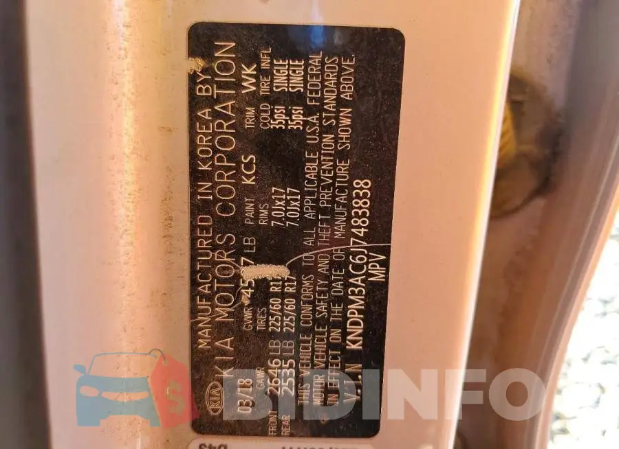 KNDPM3AC6J7483838 Photo# 13