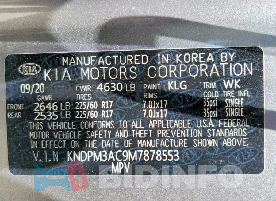 KNDPM3AC9M7878553 Photo# 14