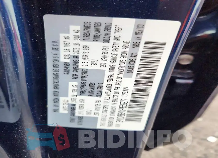 3MVDMBBMXPM569977 Photo# 12