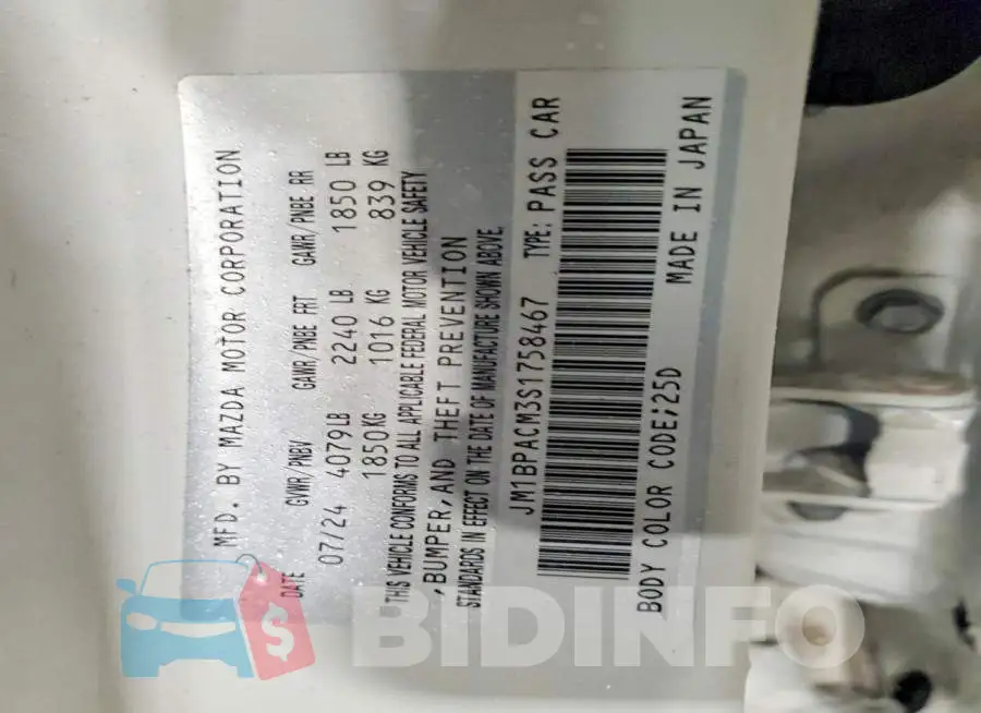 JM1BPACM3S1758467 Photo# 12
