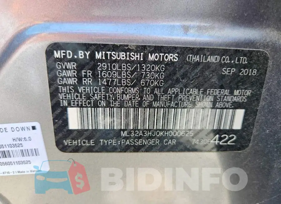 ML32A3HJ0KH000625 Photo# 12