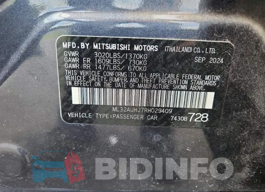 ML32AUHJ7RH029409 Photo# 12