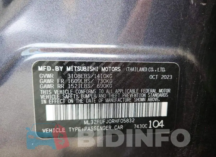ML32FUFJ0RHF05832 Photo# 13