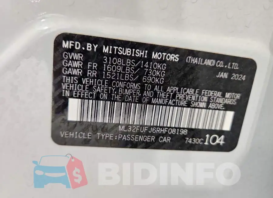 ML32FUFJ6RHF08198 Photo# 12
