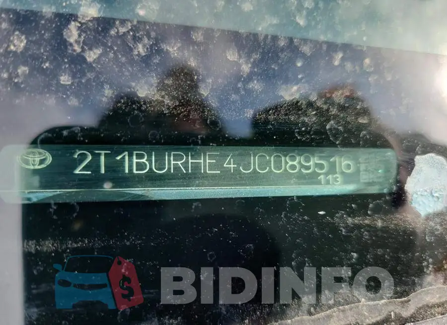 2T1BURHE4JC089516 Photo# 12