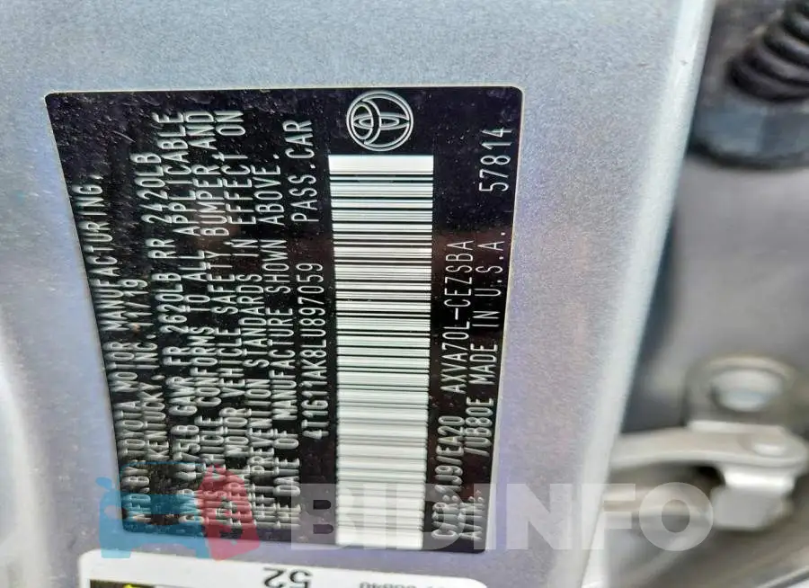 4T1G11AK8LU897059 Photo# 12
