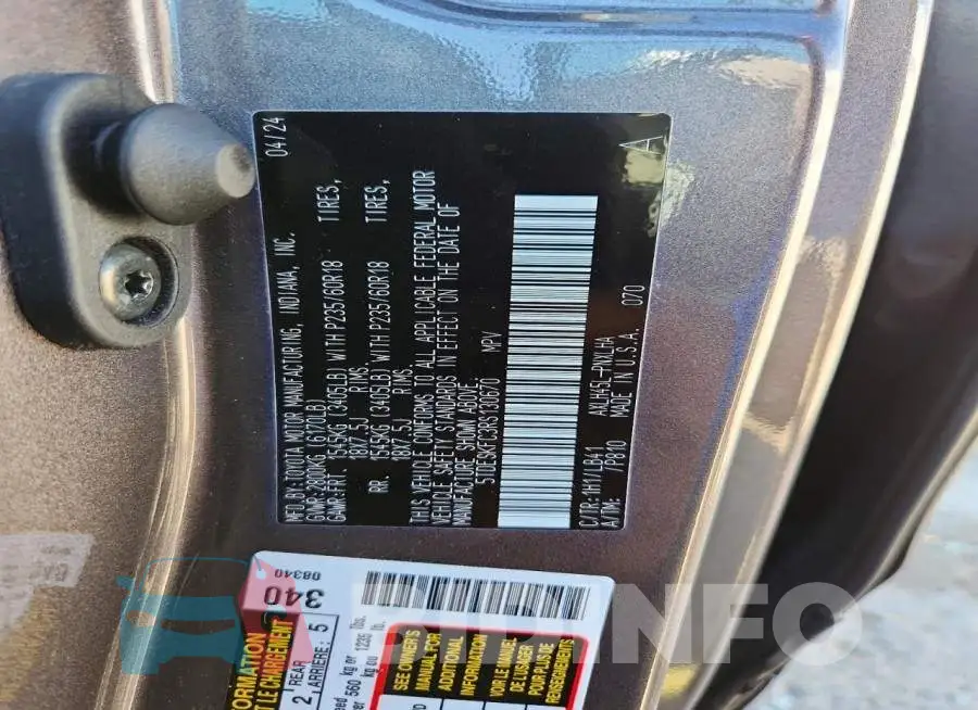 5TDESKFC3RS130670 Photo# 13