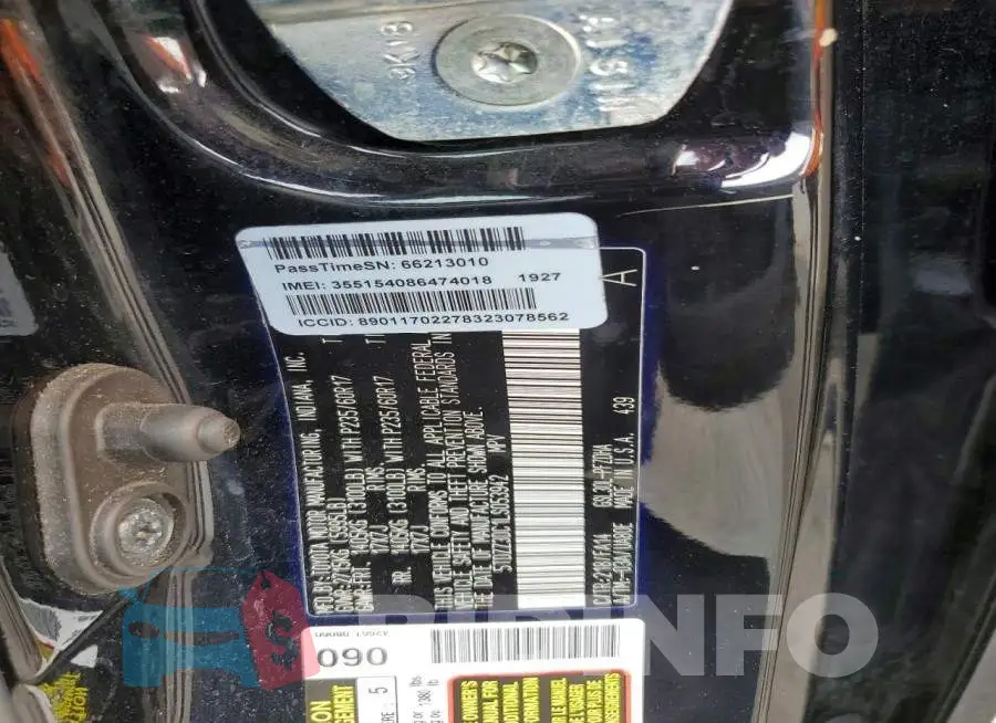 5TDZZ3DC1LS053942 Photo# 13