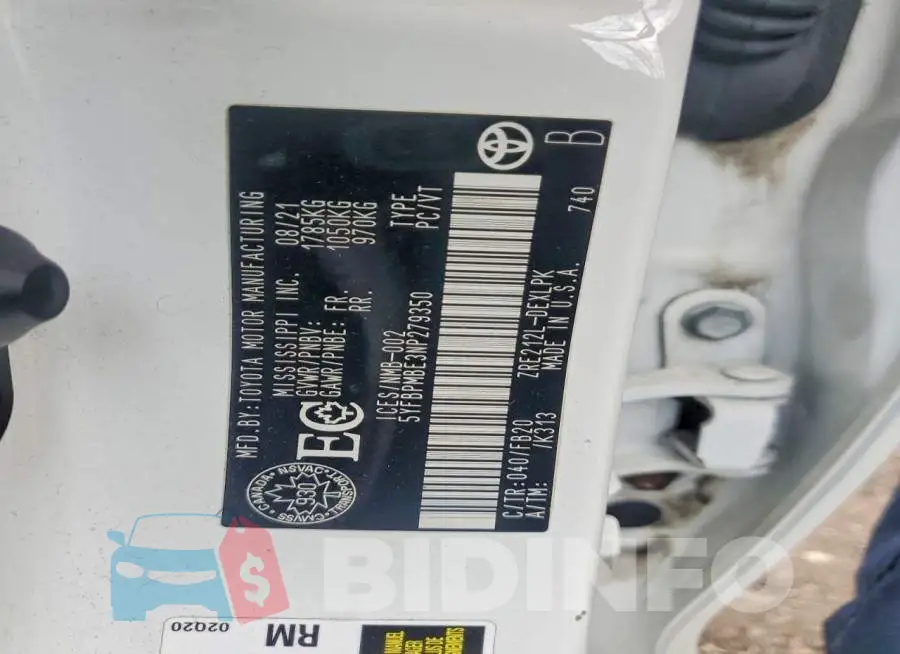 5YFBPMBE3NP279350 Photo# 13