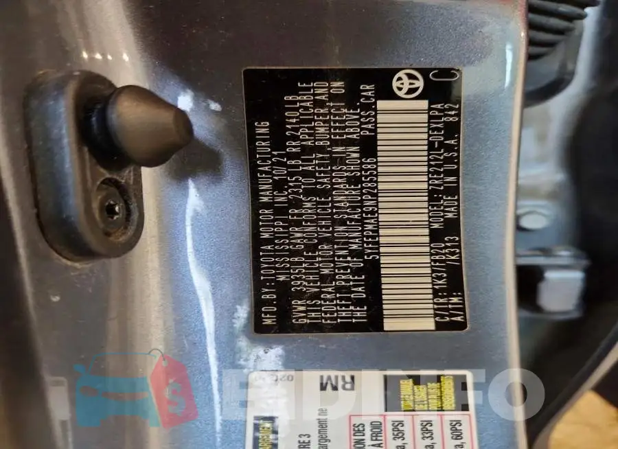 5YFEPMAE9NP285586 Photo# 12