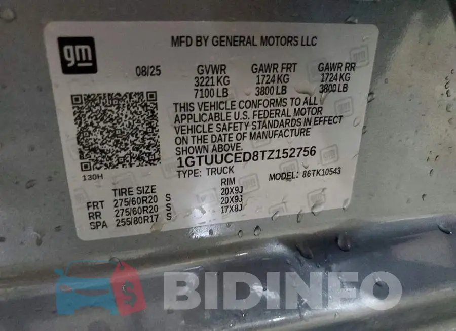1GTUUCED8TZ152756 Photo# 12