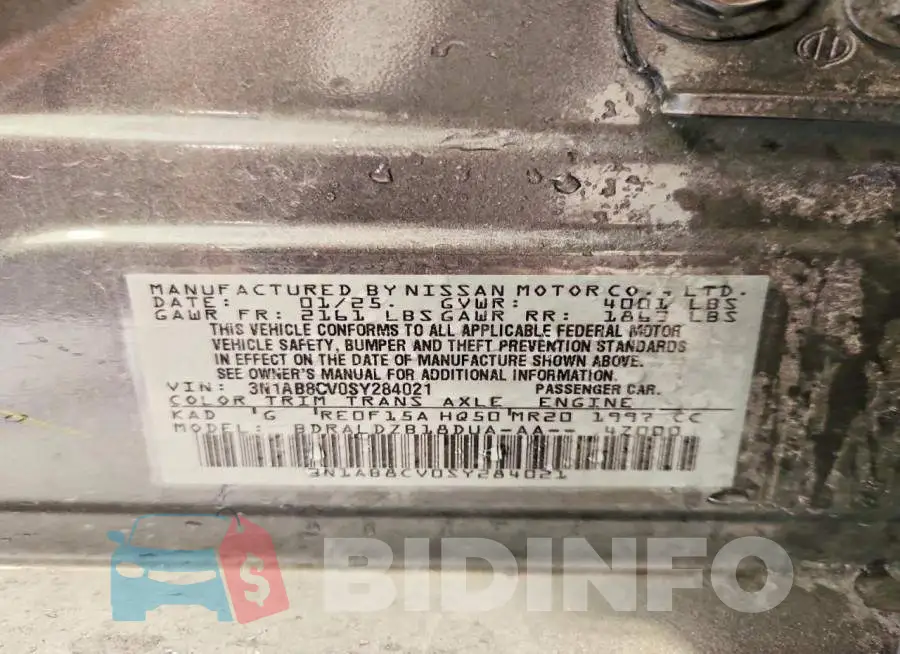 3N1AB8CV0SY284021 Photo# 12