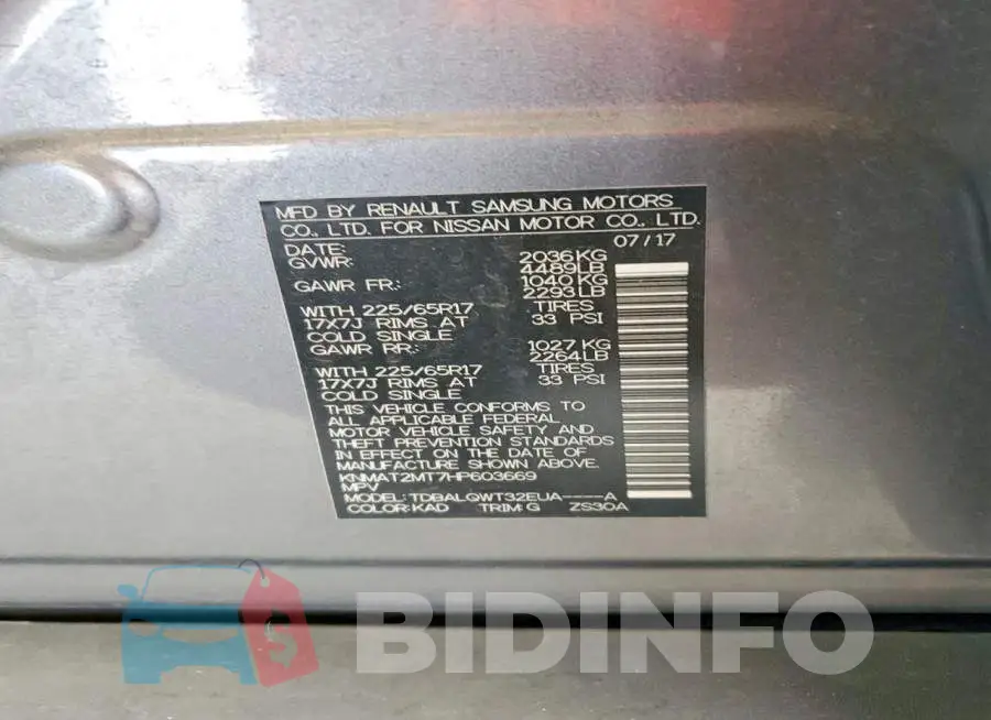 KNMAT2MT7HP603669 Photo# 12