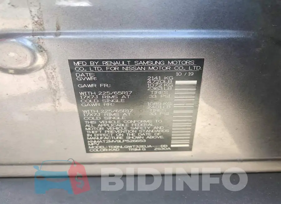 KNMAT2MV9LP526653 Photo# 12