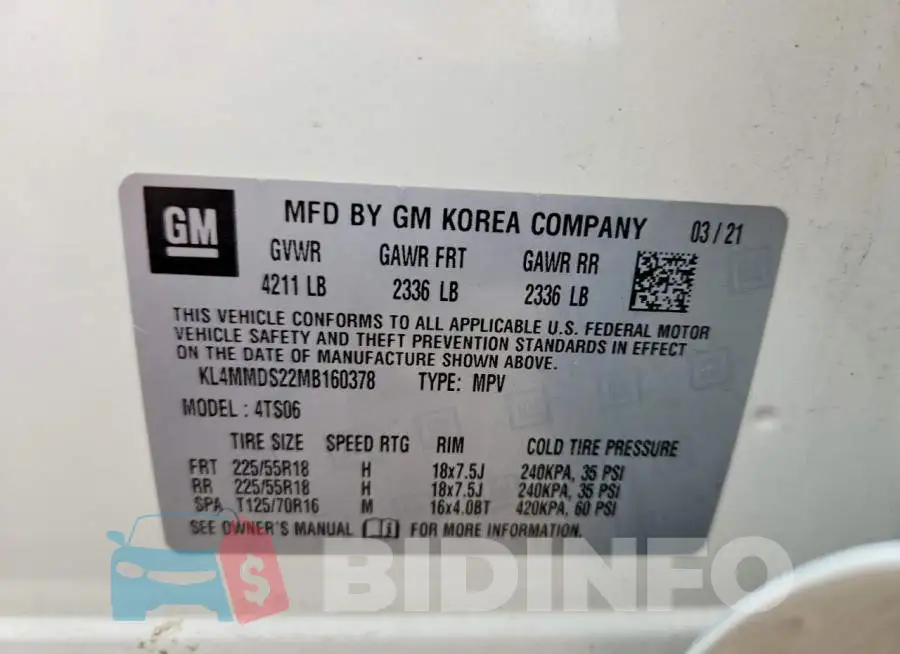 KL4MMDS22MB160378 Photo# 13
