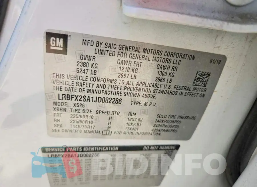 LRBFX2SA1JD082286 Photo# 13
