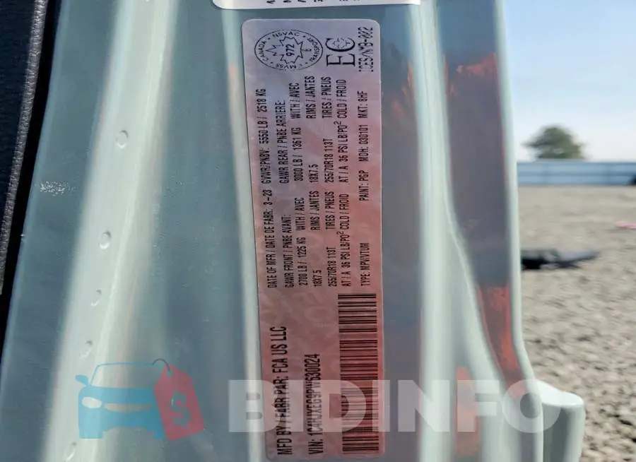 1C4HJXEG9PW630024 Photo# 13