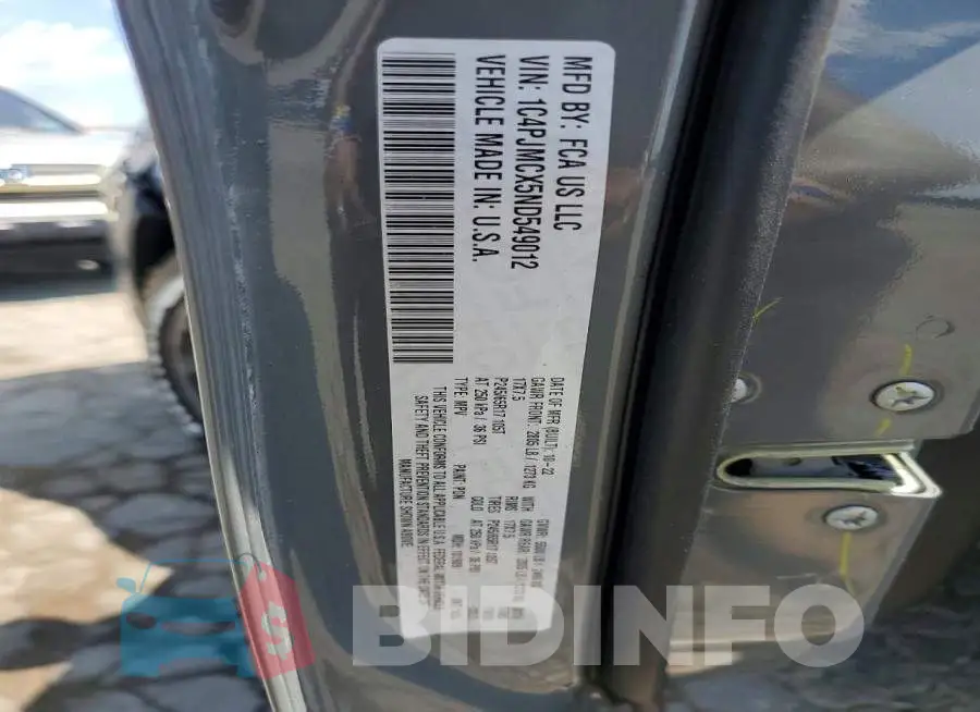 1C4PJMCX5ND549012 Photo# 12