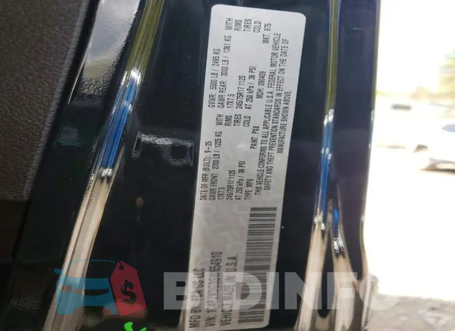 1C4PJXDG3SW654910 Photo# 13