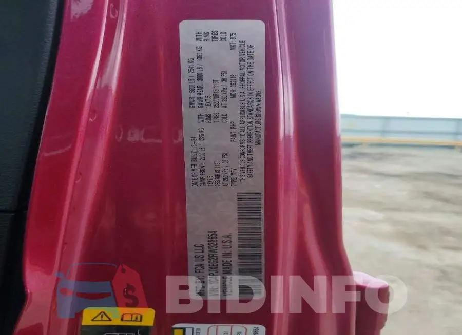 1C4PJXEG2RW328654 Photo# 12
