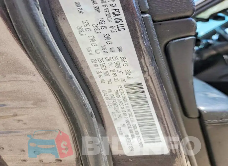 1C4RJFAGXKC532442 Photo# 12