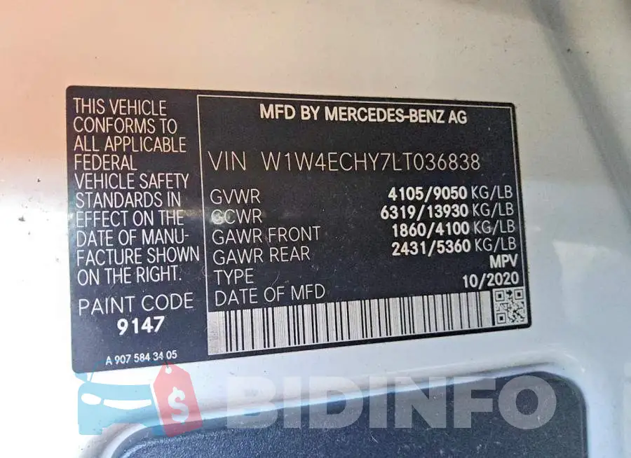 W1W4ECHY7LT036838 Photo# 13