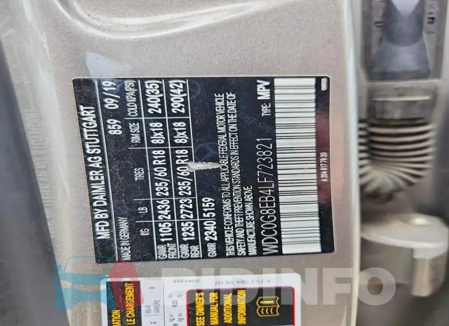 WDC0G8EB4LF723821 Photo# 13
