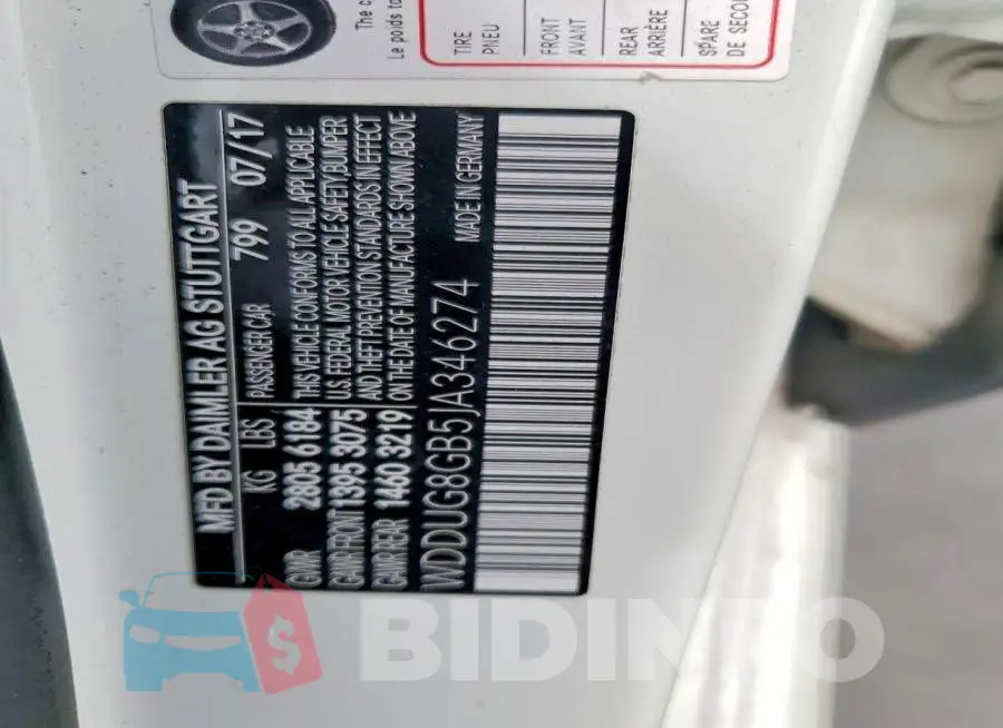 WDDUG8GB5JA346274 Photo# 12