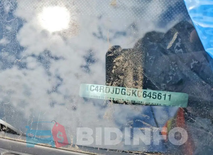 1C4RDJDG5KC645611 Photo# 13