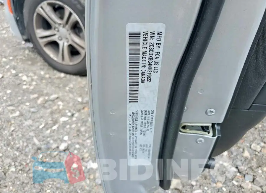 2C3CDXBG4NH219622 Photo# 12
