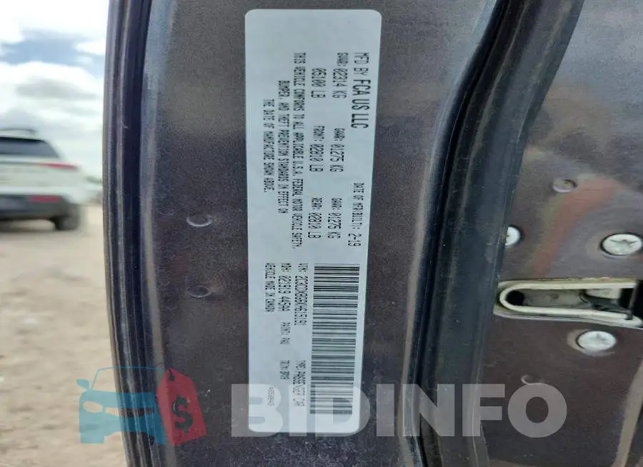 2C3CDXBG6KH615191 Photo# 12