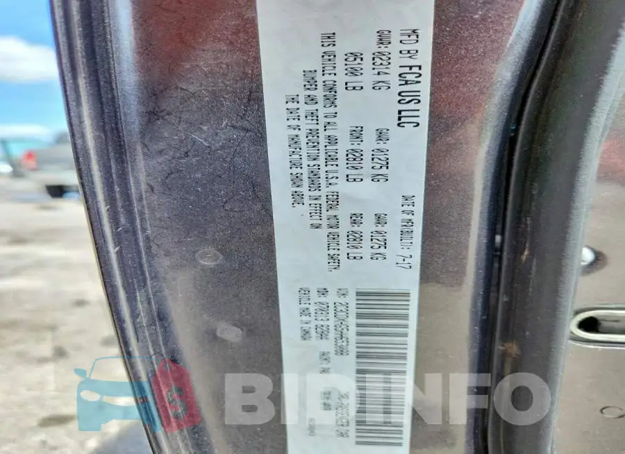 2C3CDXHG5HH653088 Photo# 13