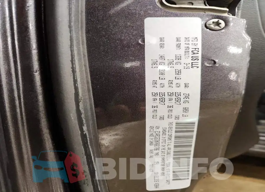 2C4RDGEG9KR661786 Photo# 13