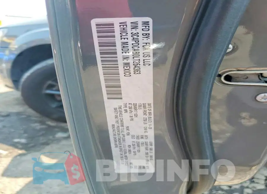 3C4PDCAB0LT264363 Photo# 13
