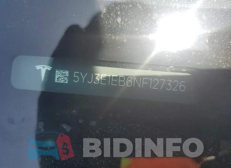 5YJ3E1EB6NF127326 Photo# 13