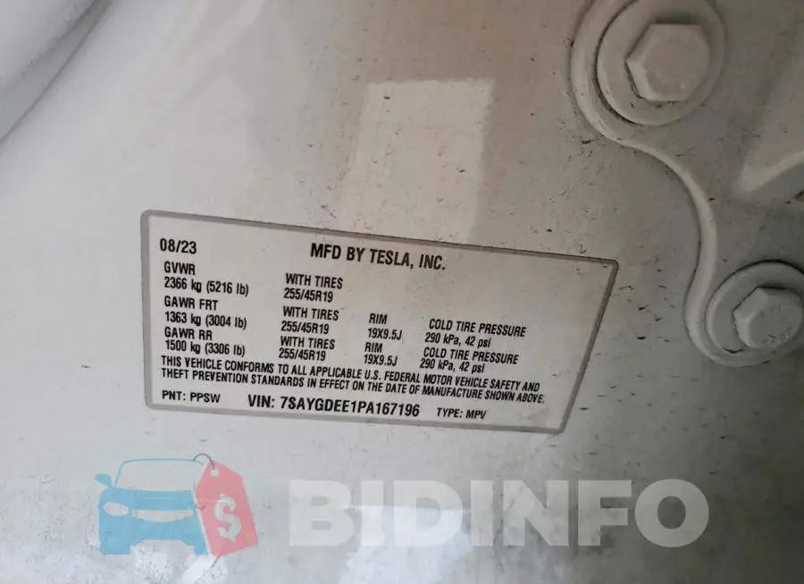 7SAYGDEE1PA167196 Photo# 12
