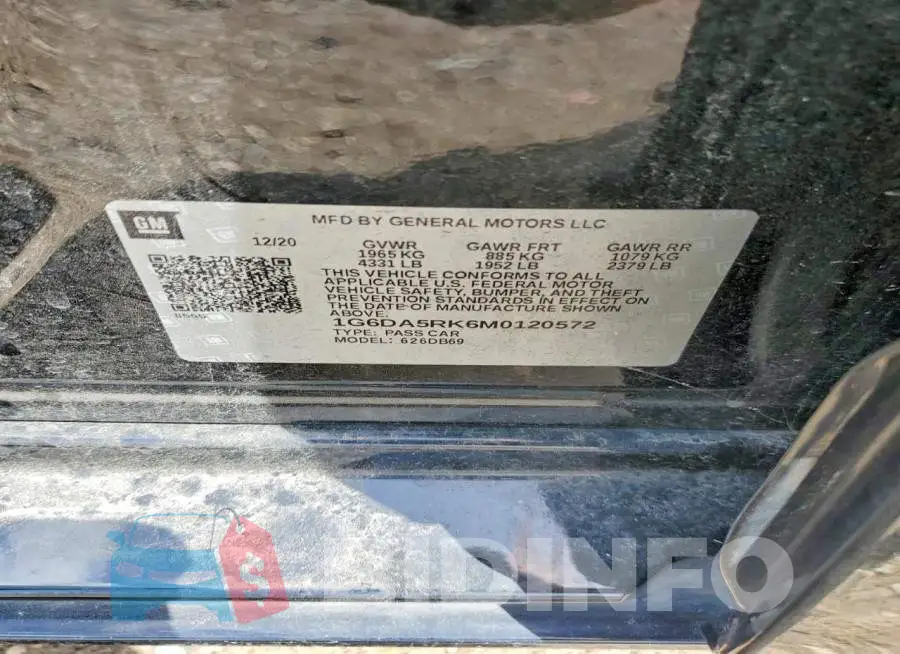 1G6DA5RK6M0120572 Photo# 12