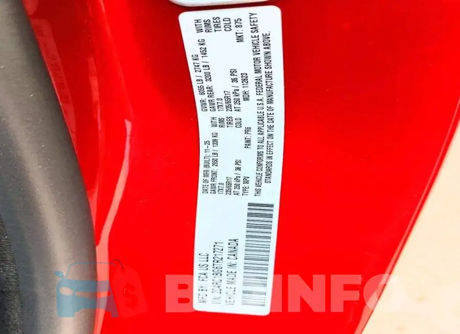 2C4RC1BG6TR217271 Photo# 14