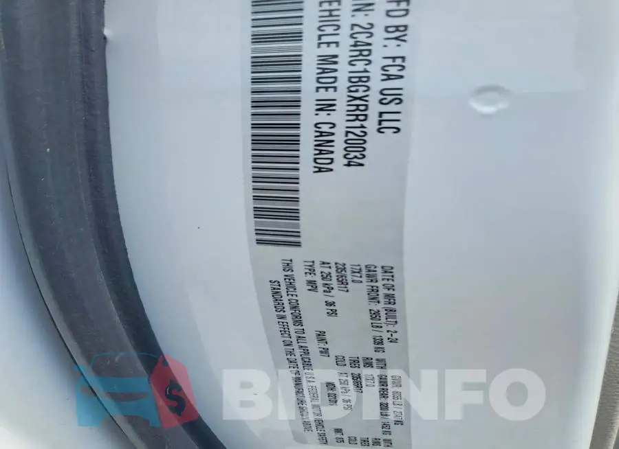 2C4RC1BGXRR120034 Photo# 13
