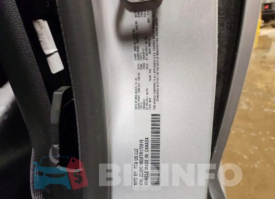 2C4RC1BGXTR172819 Photo# 14