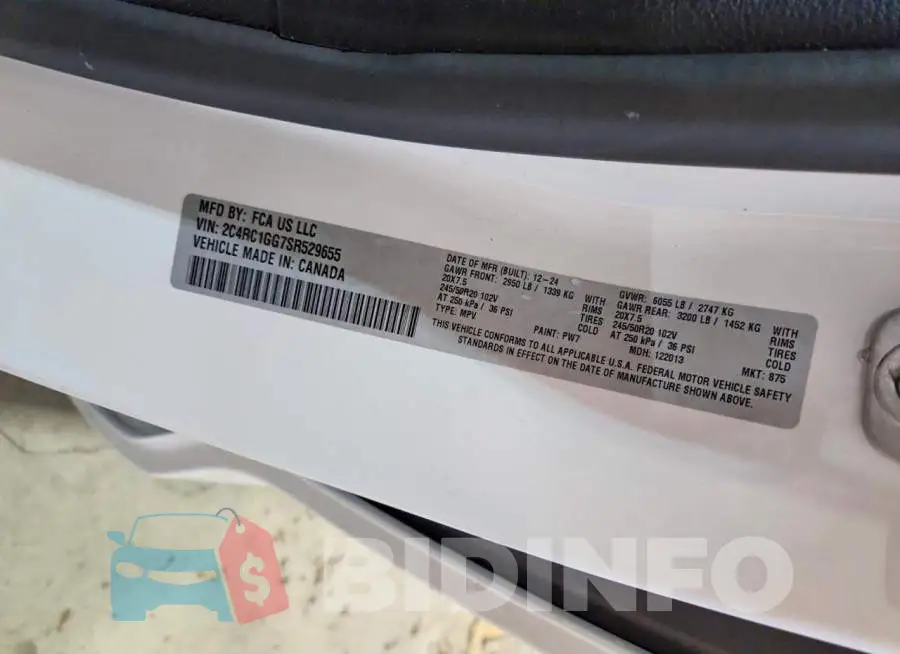 2C4RC1GG7SR529655 Photo# 14