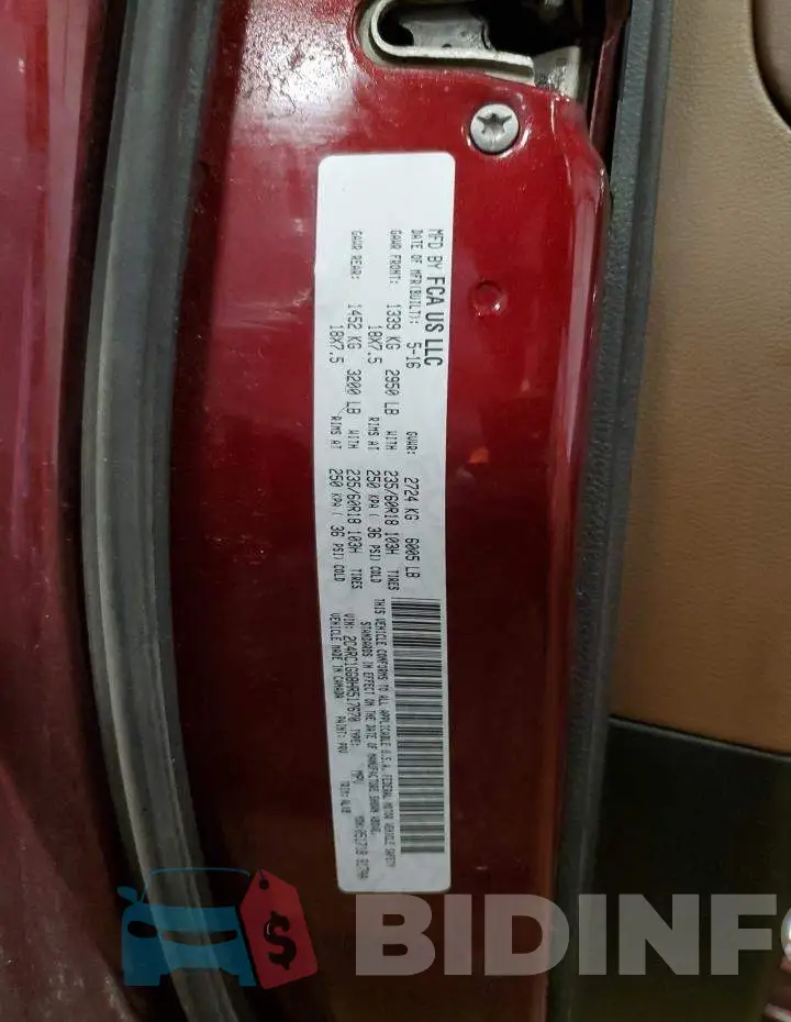 2C4RC1GG8HR517670 Photo# 14