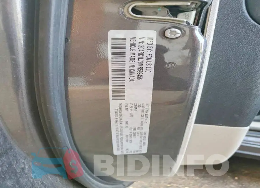 2C4RC1L79MR599456 Photo# 13