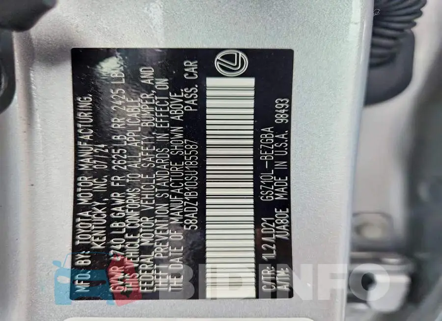 58ADZ1B10SU185587 Photo# 12