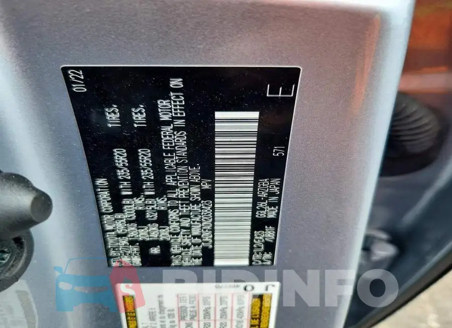 JTJHZKFA0N2038423 Photo# 14