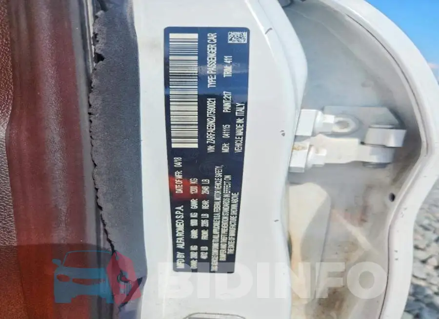 ZARFAEBN2J7590021 Photo# 13